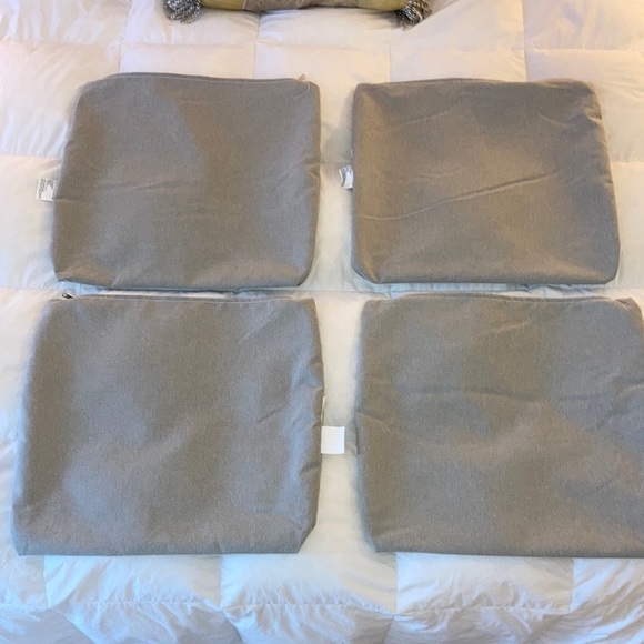 NWOT gray pillow covers - Picture 2 of 6